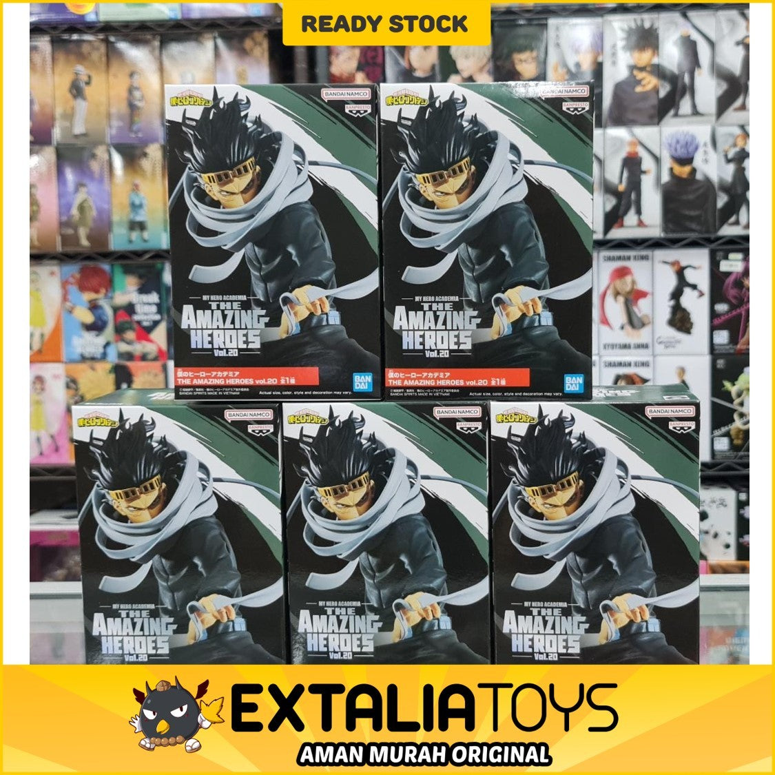 BANPRESTO FIGURE AIZAWA SHOTA - MY HERO ACADEMIA THE AMAZING HEROES VOL.20 BANPRESTO FIGURE AIZAWA SHOTA - MY HERO ACADEMIA THE AMAZING HEROES VOL.20